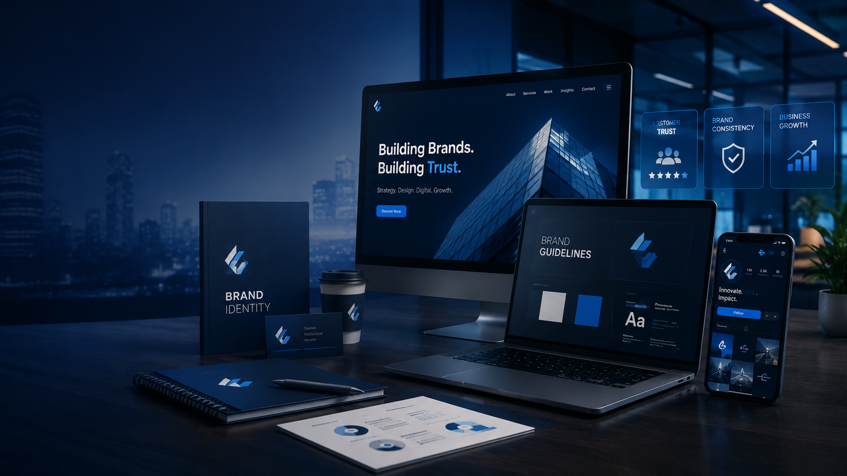 Professional Branding for Business Trust and Growth