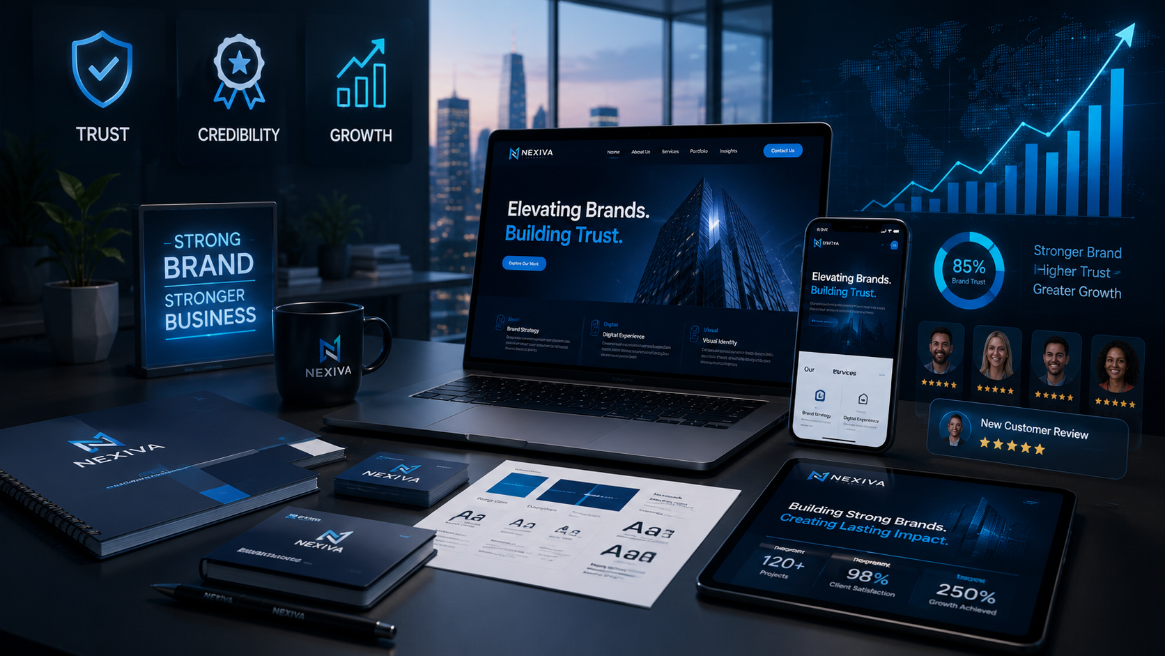 Why Professional Branding Builds Customer Trust in Business