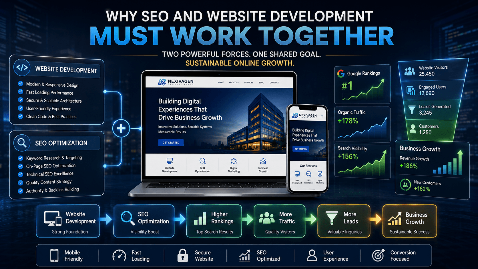 SEO Website Development for Better Rankings & Leads